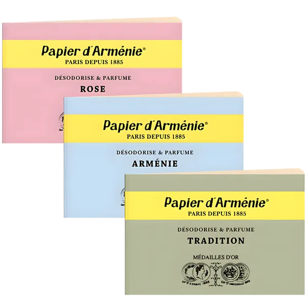 Giấy Thơm Thanh Tẩy Không Gian Papier d’Arménie