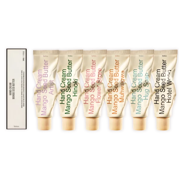 Kem tay Hetras. Perfumed Mango Seed Butter Hand Cream 50ml
